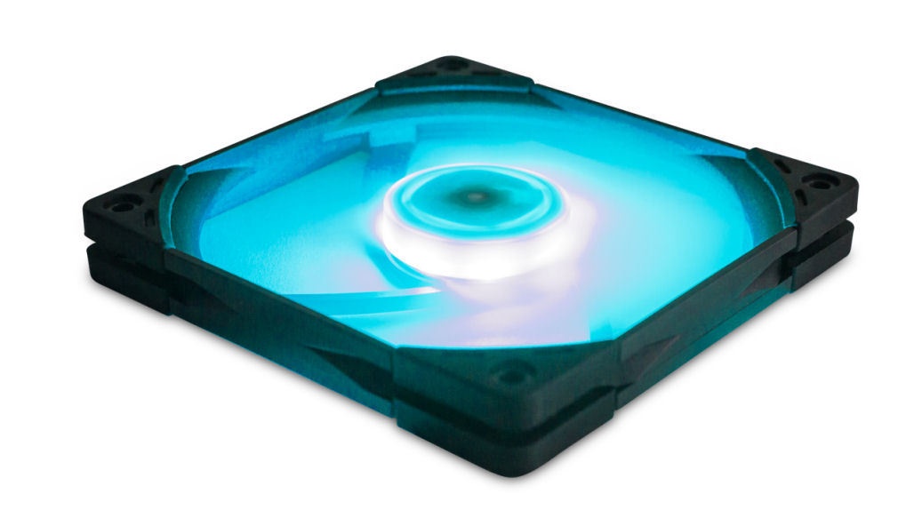 Вентилятор 120x120x17 Scythe Kaze Flex Slim PWM RGB 300-1800 об/мин (KF1215FD18R-P)