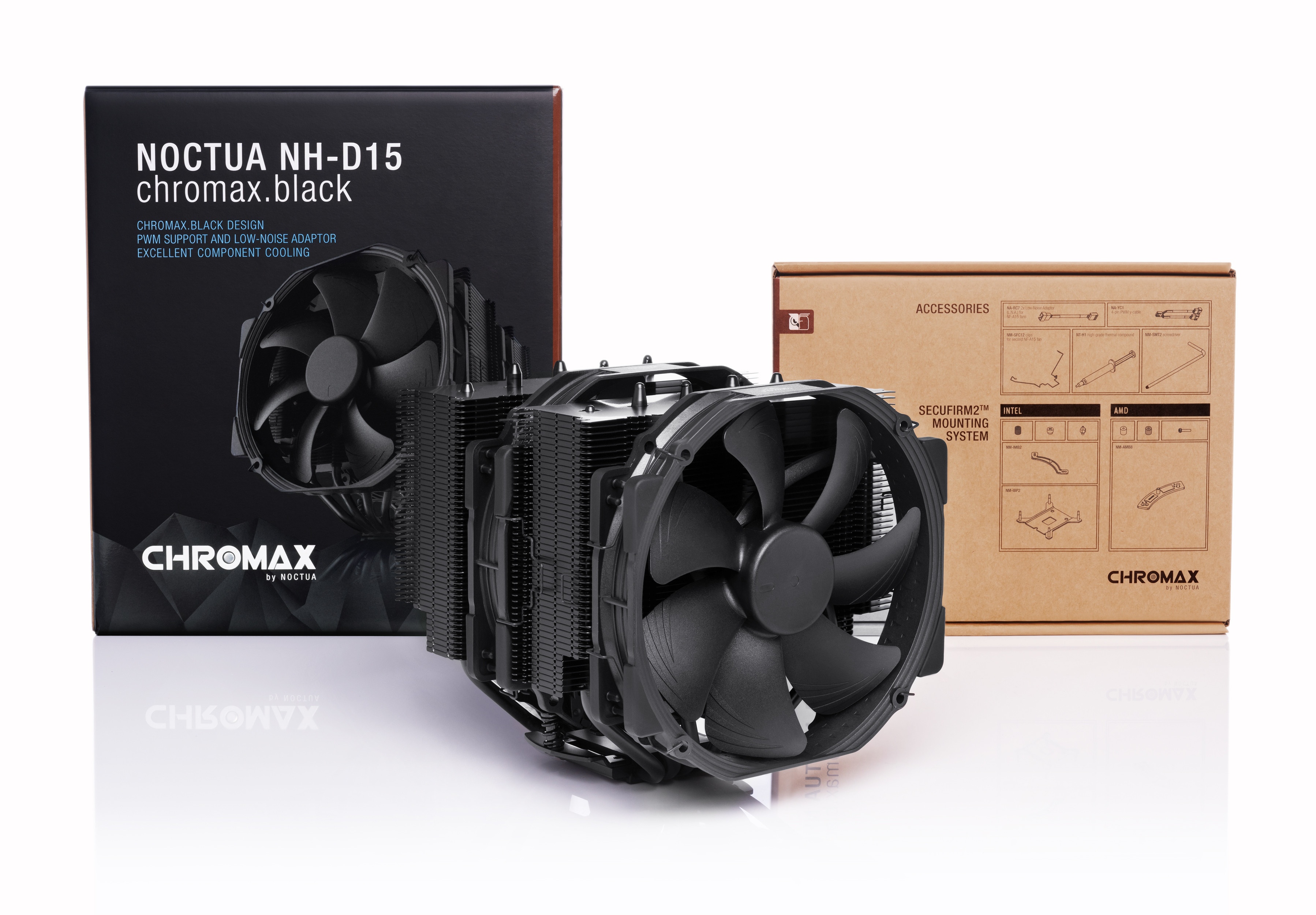 Кулер ЦПУ Noctua NH-D15 chromax.black