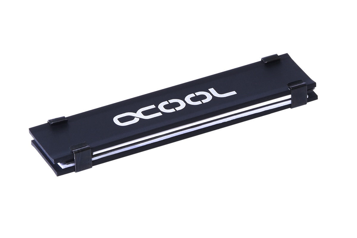 Охлаждение SSD Alphacool Пассивный радиатор для охлаждения SSD M.2 HDX M02-110mm