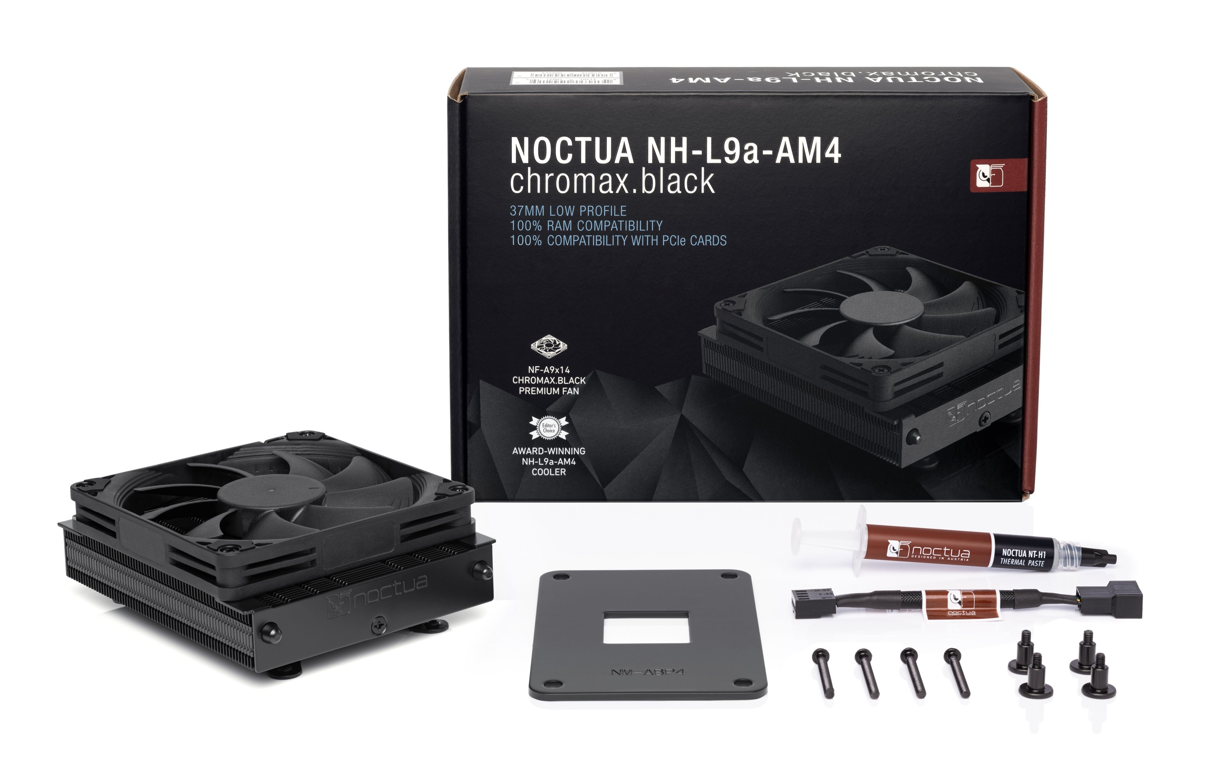Кулер ЦПУ Noctua NH-L9a-AM4 chromax.black