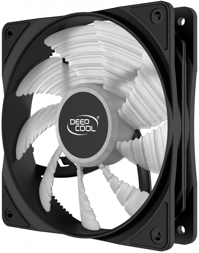 Вентилятор 120x120x25 Deepcool RF120 Blue, 1300rpm, 21.9dB(M), 0.20A, HB, синий, DP-FLED-RF120-BL