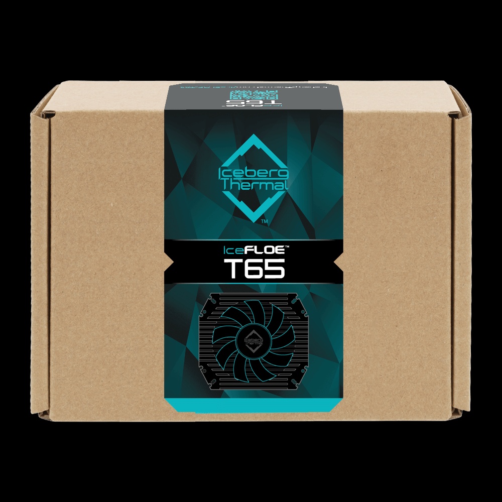 Кулер ЦПУ iceberg FLOE T65 ITX Low Profil 38 mm Intel/AMD