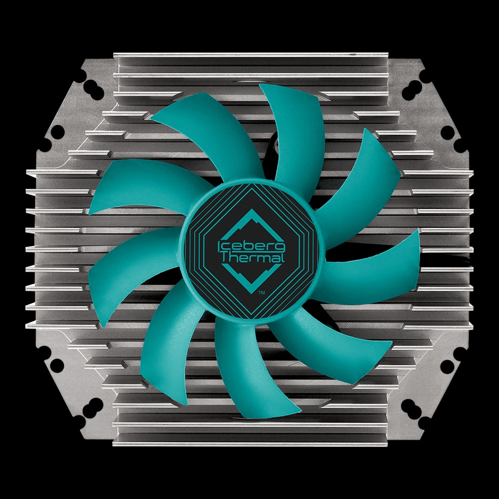 Кулер ЦПУ iceberg FLOE T65 ITX Low Profil 38 mm Intel/AMD