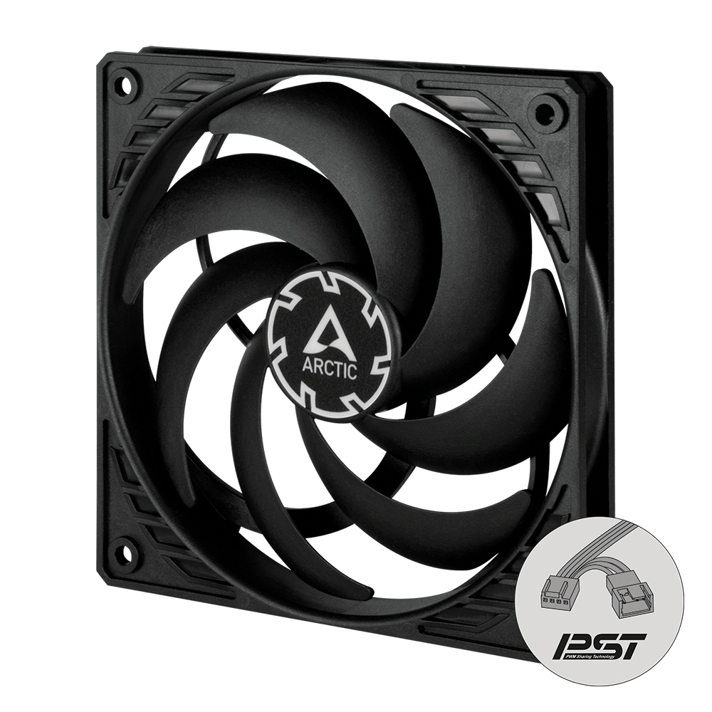 Вентилятор 120x120x15 Arctic P12 SLIM PWM PST, 300-2100rpm, 0,12A, ACFAN00187A