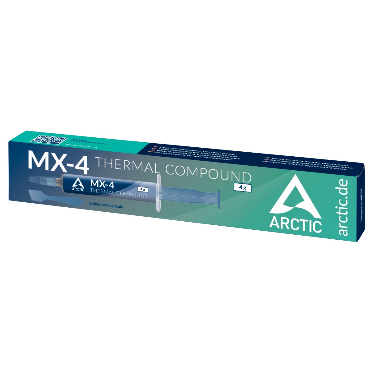 Паста теплопроводная Arctic MX-4 Thermal Compound 4-gramm со шпателем