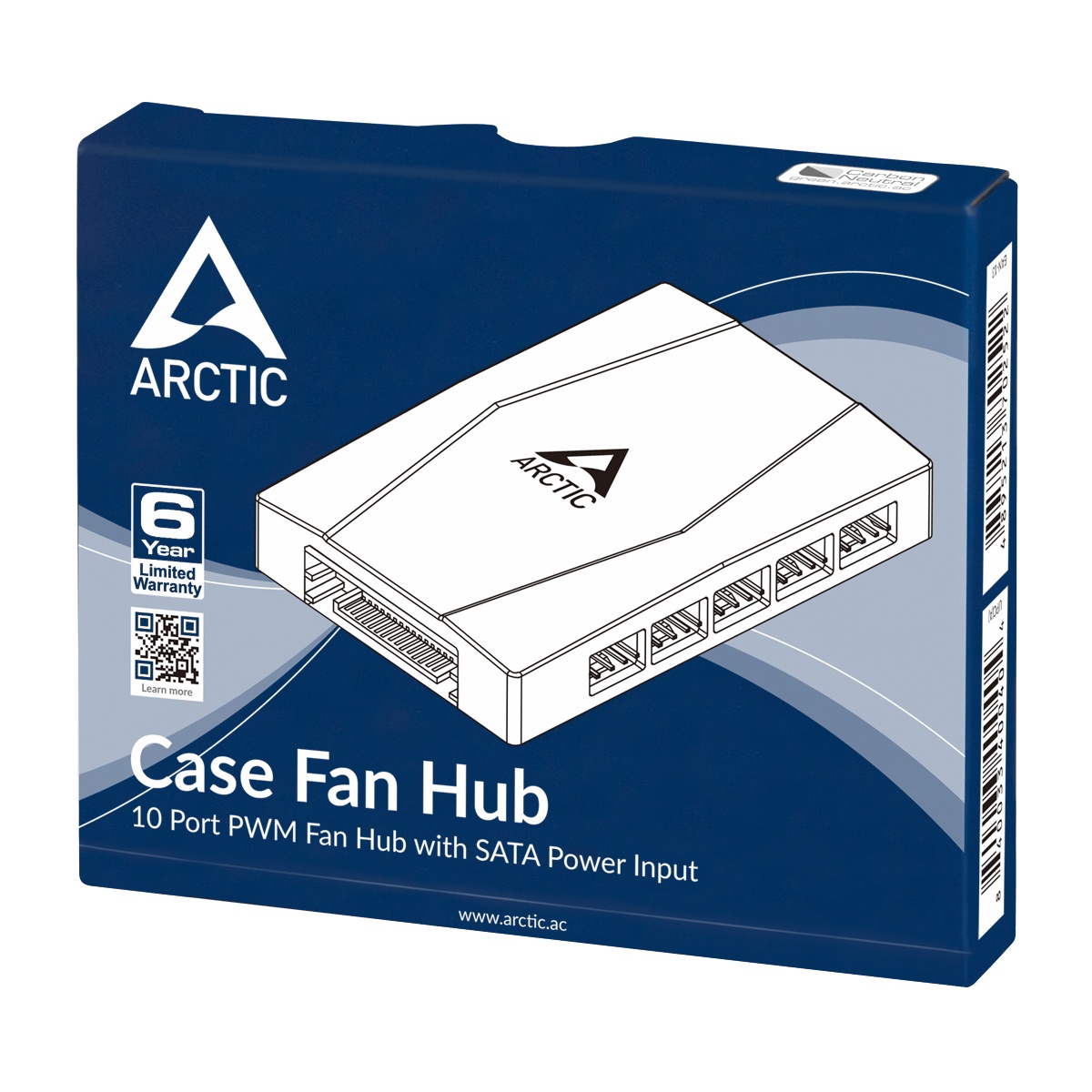 Разветвитель Arctic FAN HUB SATA на 10 PWM вентиляторов ACFAN00175A