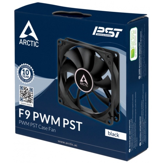 Вентилятор 92x92x25 Arctic F9 PWM PST BLACK ACFAN00214A