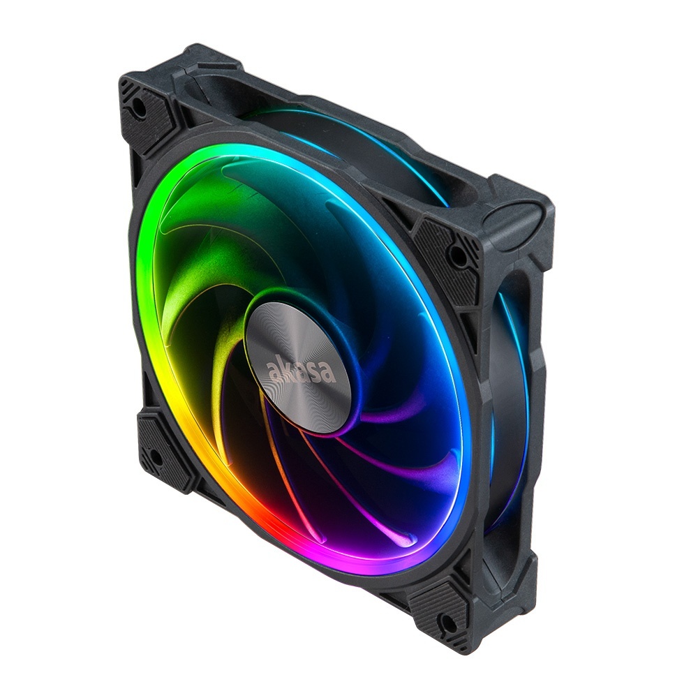 Вентилятор 120x120x25 Akasa SOHO AR ARGB, PWM, 500-2000rpm, 31.8dB(M), 0.13A, AK-FN108