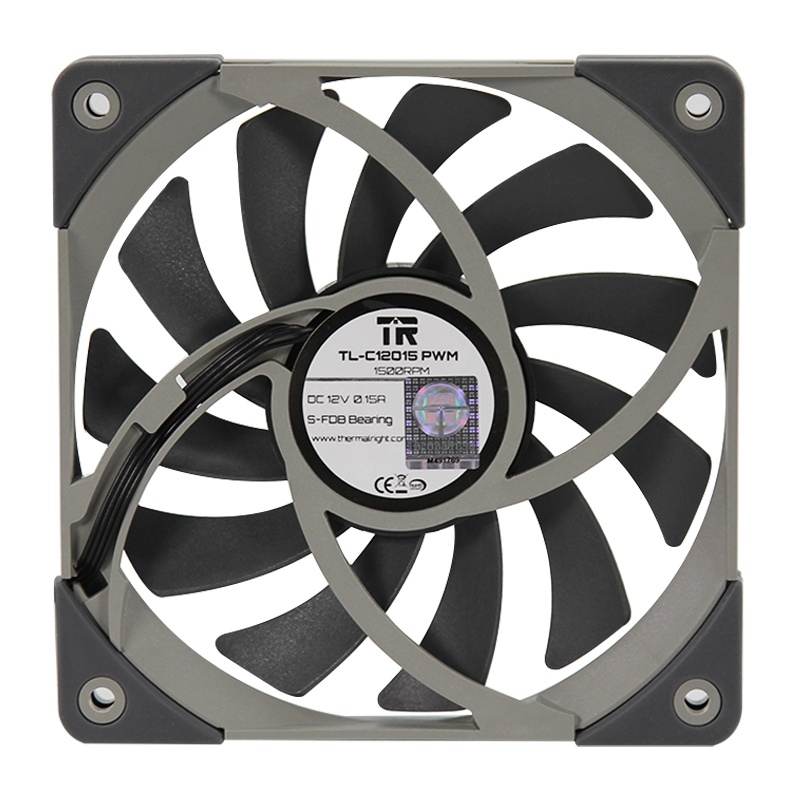 Вентилятор 120x120x15 Thermalright TL-C12015 PWM, 1500rpm, 24.1dB(M), 0.15A