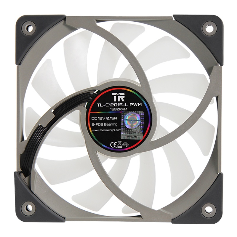 Вентилятор 120x120x15 Thermalright TL-C12015L-RGB