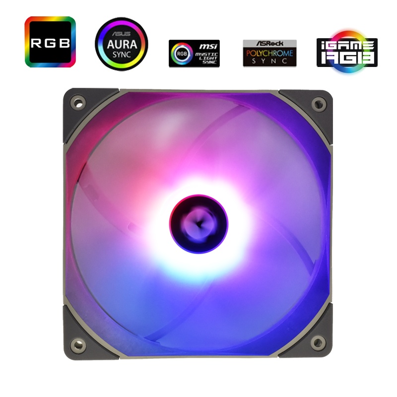 Вентилятор 140x140x26 Thermalright TL-C14S-ARGB PWM, 1500rpm, 26.6dB(M), 0.20A