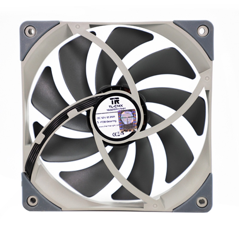 Вентилятор 140x140x26 Thermalright TL-C14X PWM, 1800rpm, 30.2dB(M), 0.35A