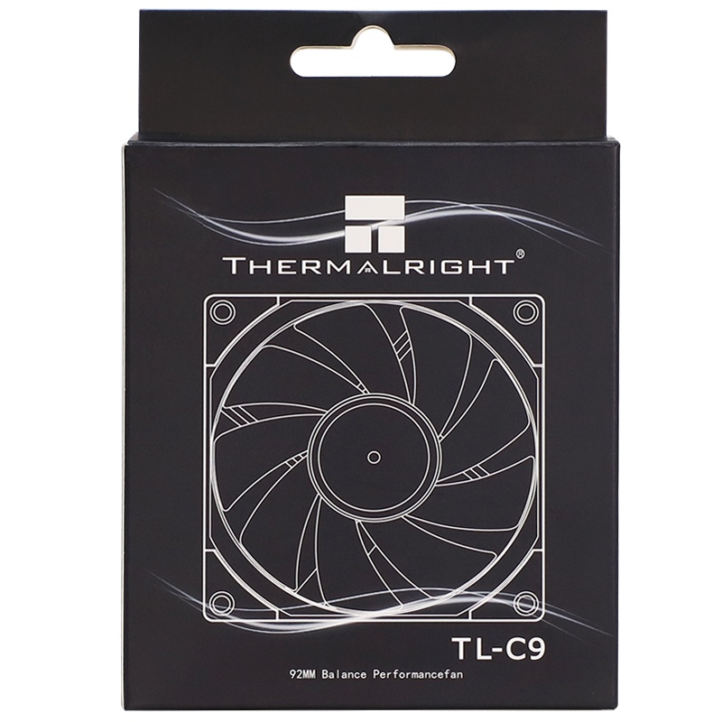 Вентилятор Thermalright 92x92x25 TL-C9 PWM, 0-2000rpm, 23.3dB(M), 0.2A, S-FDB