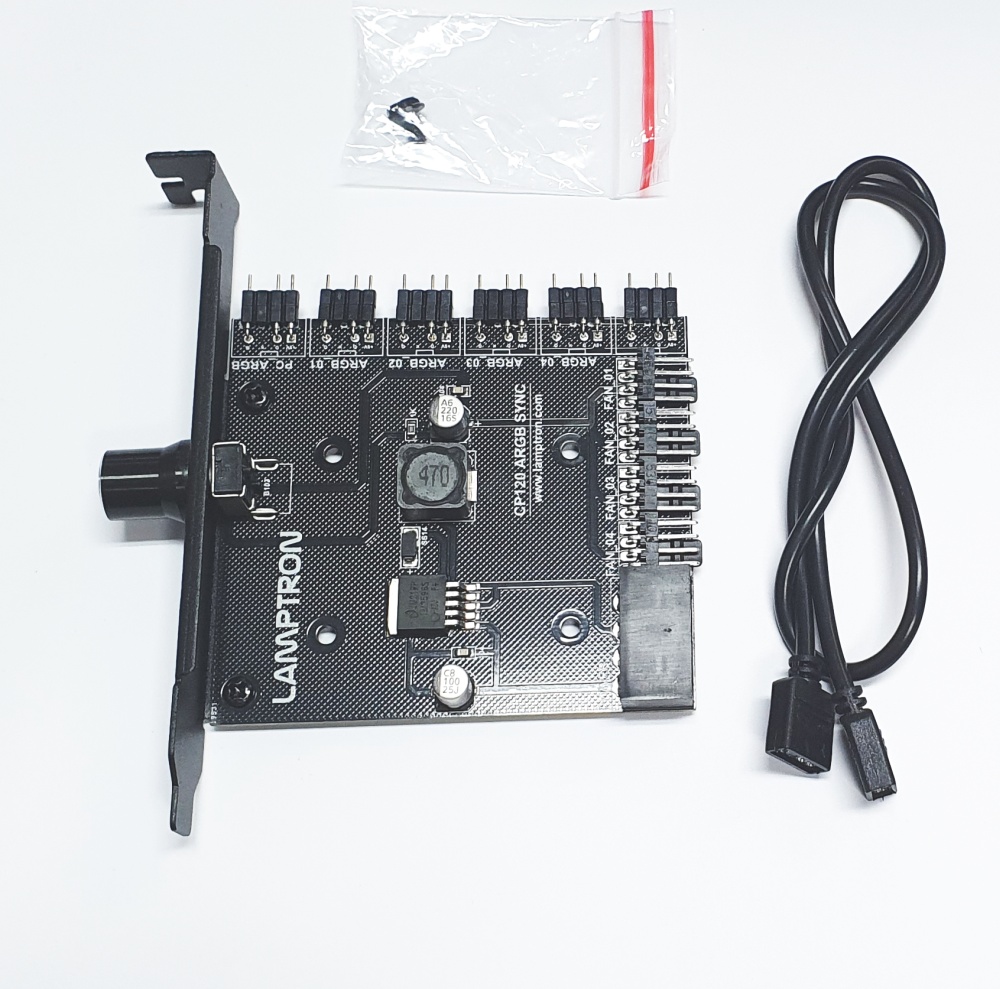 Регулятор скорости Lamptron Fan Controller CP120 ARGB SYNC