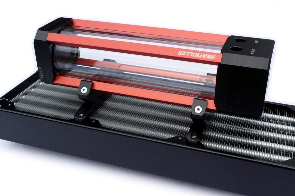 СЖО WaterCool Крепление для резервуара Watercool HEATKILLER® Tube - 120mm Fan Adapter (pair)