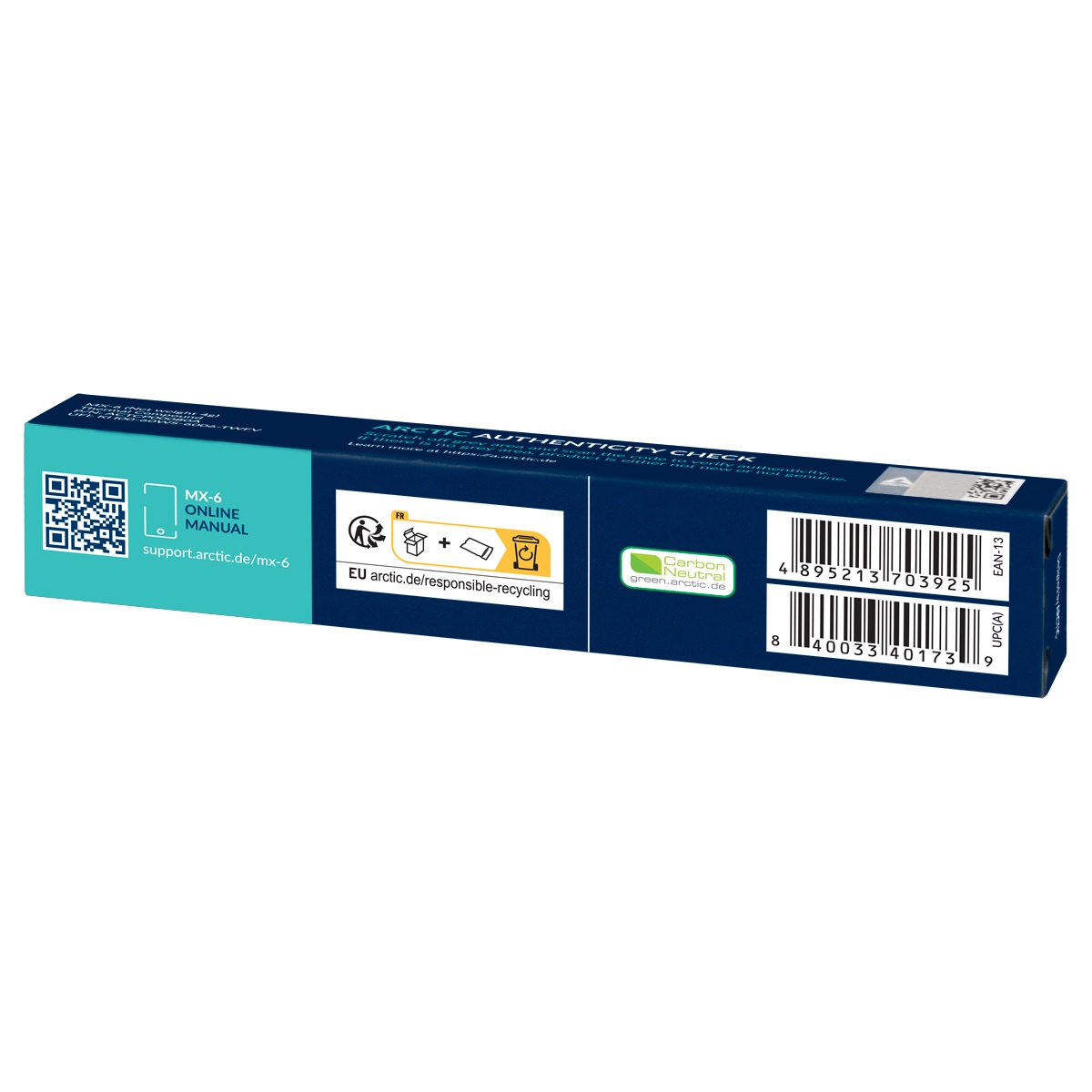 Паста теплопроводная Arctic MX-6 Thermal Compound 4-gramm