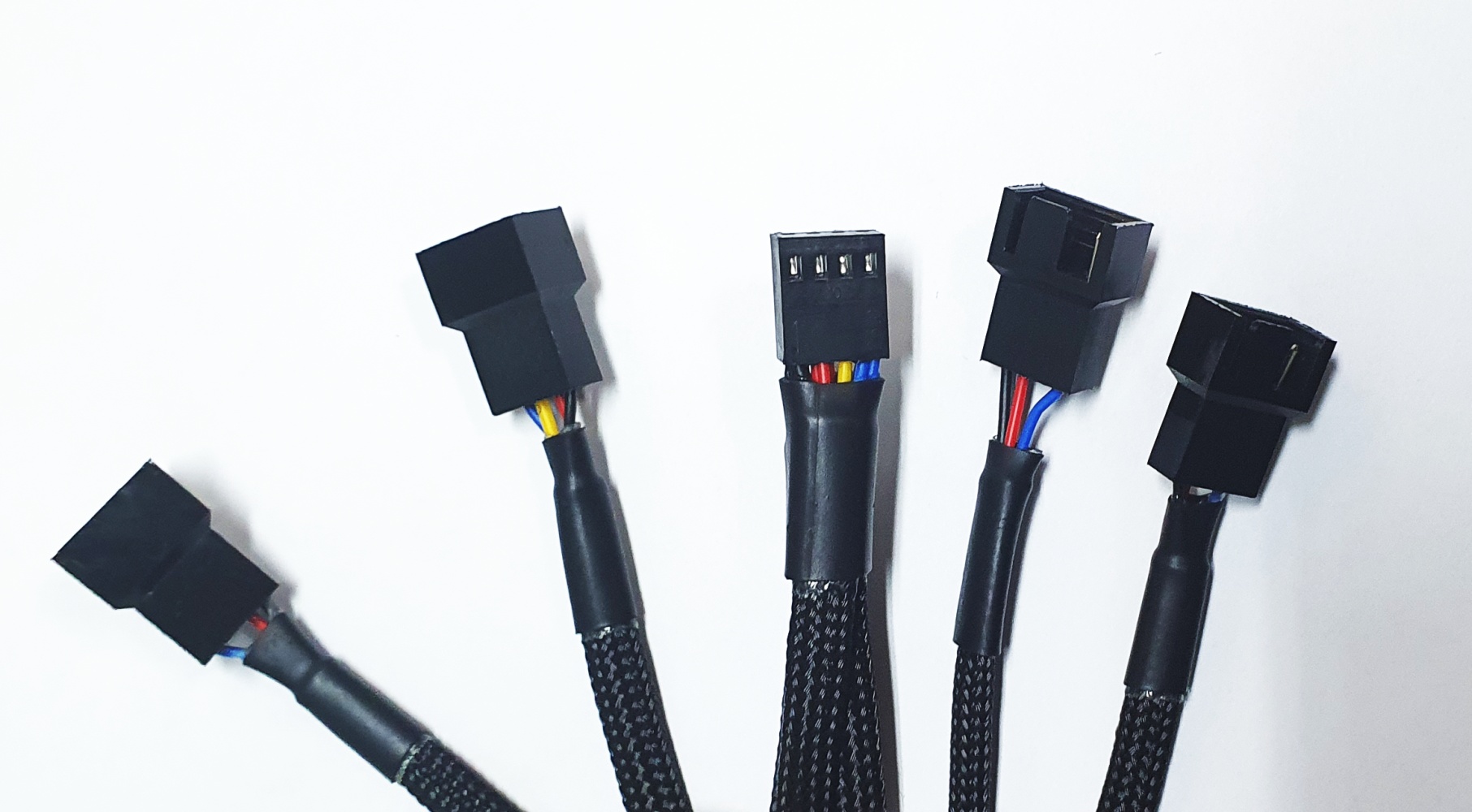 Разветвитель Generic 4pinPWM => 4 x 4pinPWM вентилятора 25см