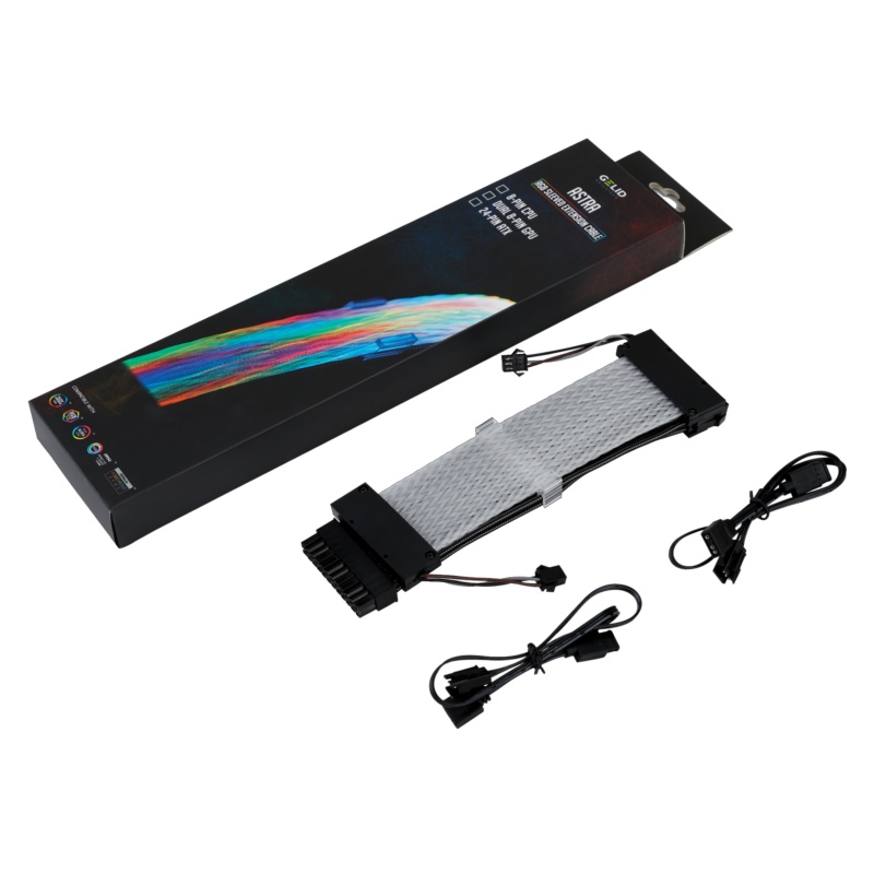 Удлинитель GELID Solutions 24-pin ATX, ASTRA CA-RGB-24P-01
