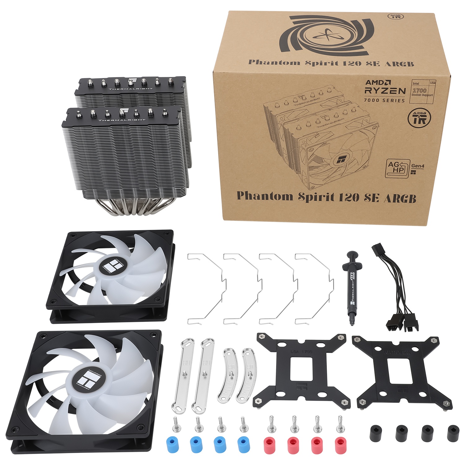 Кулер ЦПУ Thermalright Phantom Spirit 120 SE ARGB