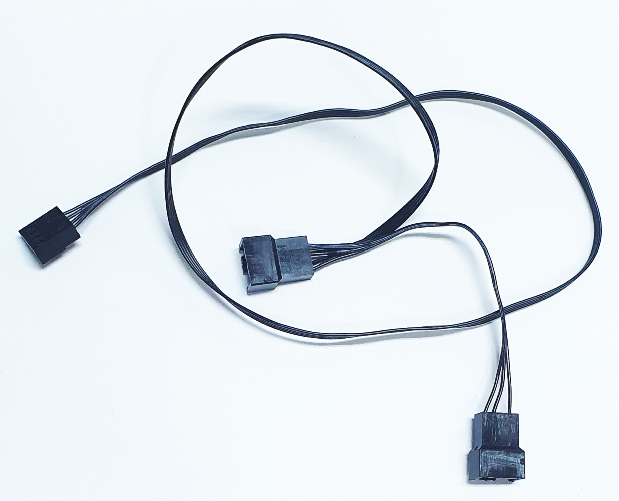 Разветвитель Generic 4pin PWM => 2 x 4pin PWM вентилятора 50сm