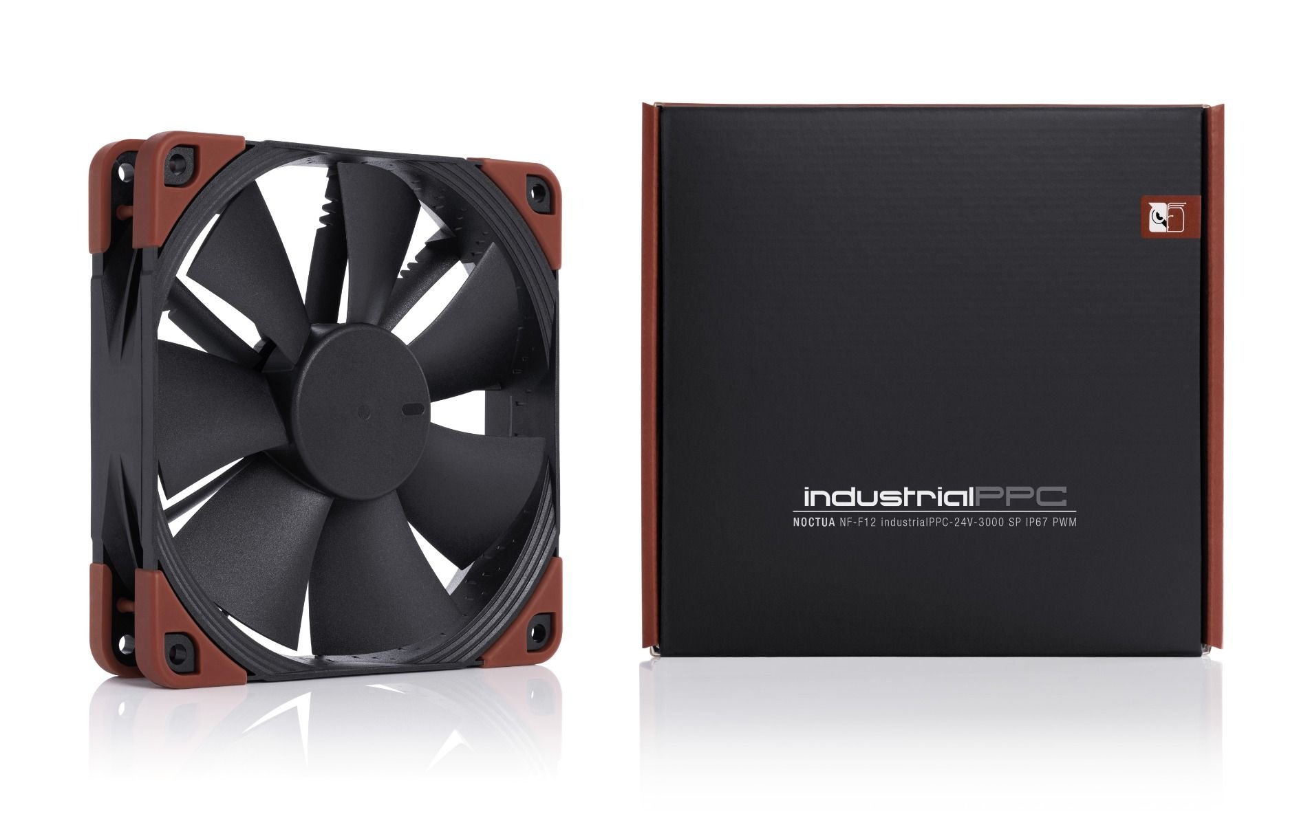 Вентилятор 120x120x25 Noctua NF-F12IPPC-3000-IP67-24V-SP, 750-3000rpm, PWM IP67