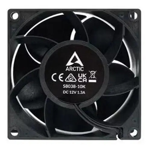 Вентилятор Arctic 80x80x38 S8038-10K, PWM, 500-10000rpm, 1.3A, ACFAN00279A
