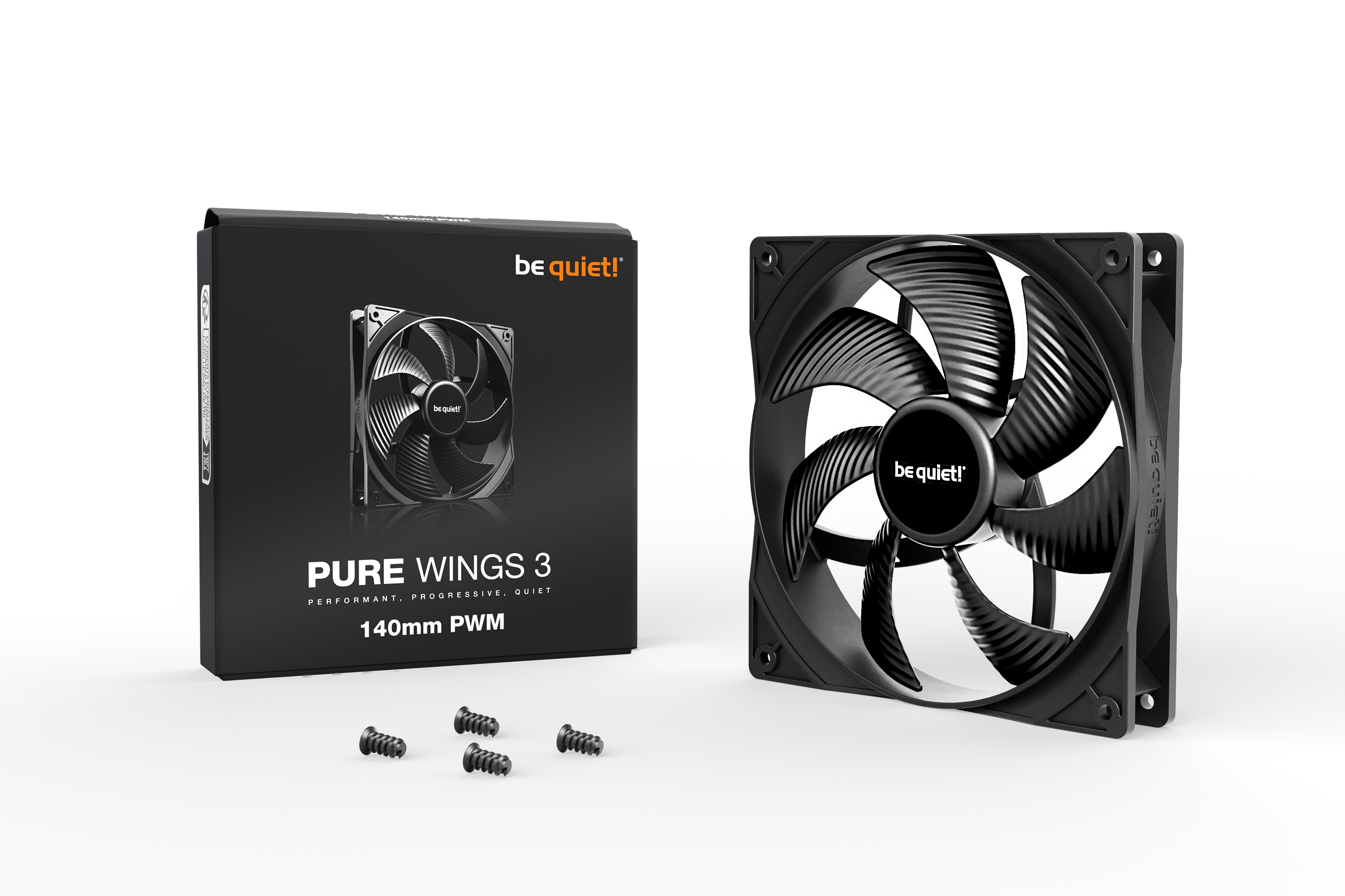 Вентилятор 140x140x25 be quiet! Pure Wings 3 PWM BL108