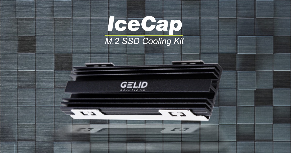 Охлаждение SSD GELID Solutions Пассивный радиатор для охлаждения ICECAP M.2 SSD