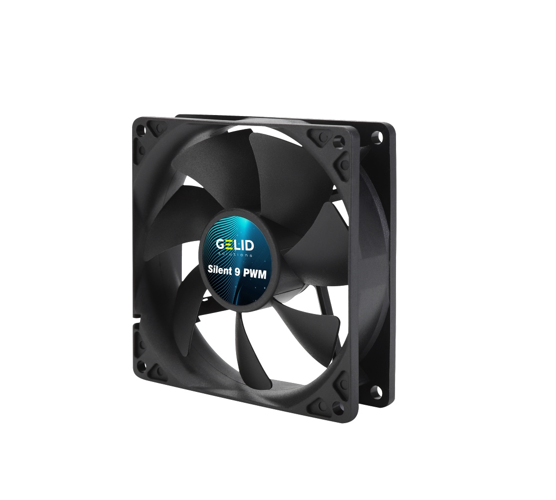 Вентилятор 92x92x25 GELID Solutions Silent 9 PWM Black 900-2000rpm FN-PX09-21