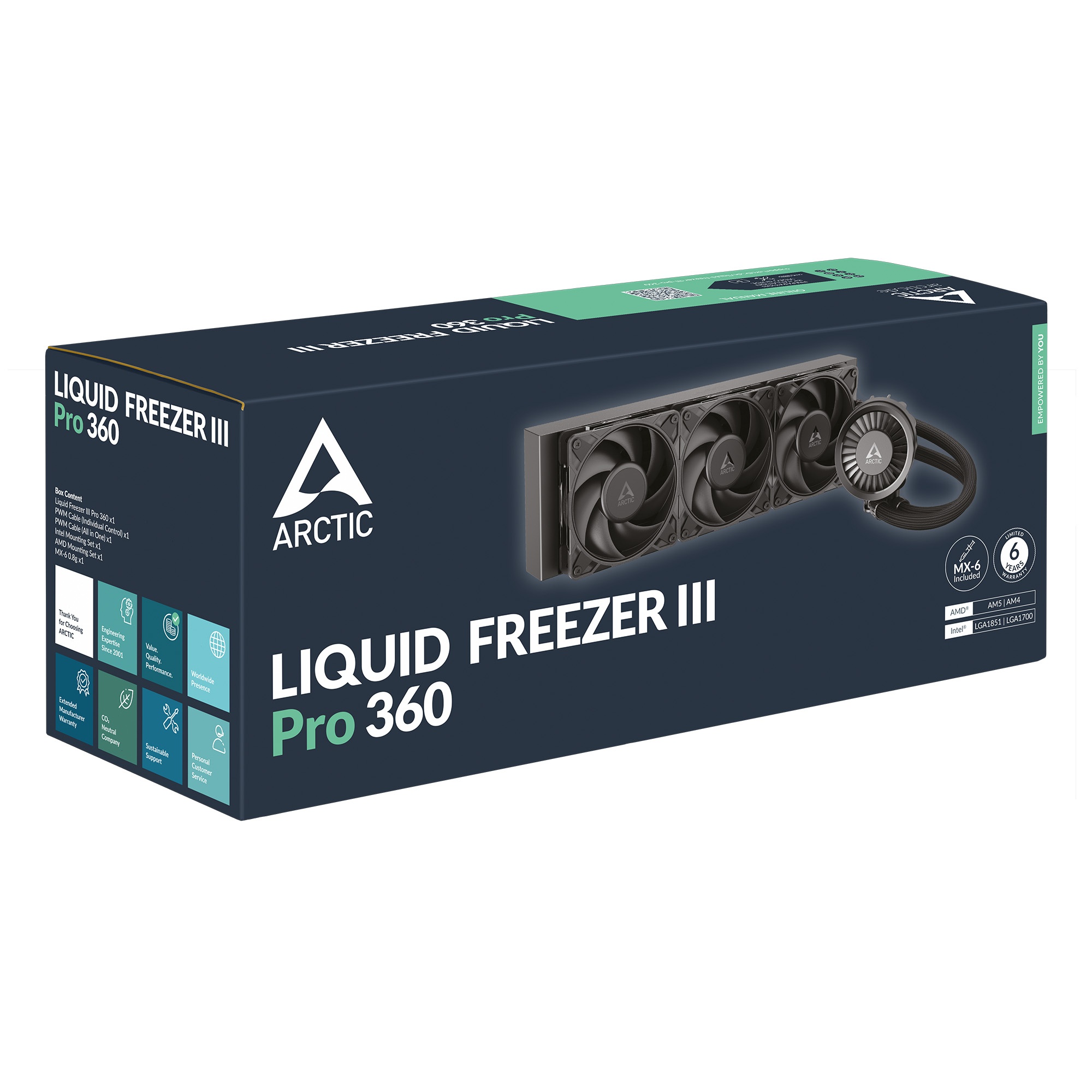 СЖО Arctic Liquid Freezer III Pro 360 Black ACFRE00180A