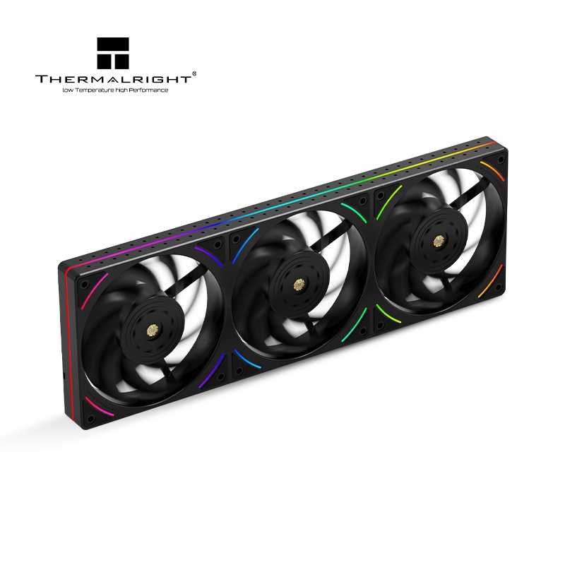 Вентилятор Thermalright 120x360x25 мм TL-UB36 A-RGB для корпуса, в раме 3 шт, черный