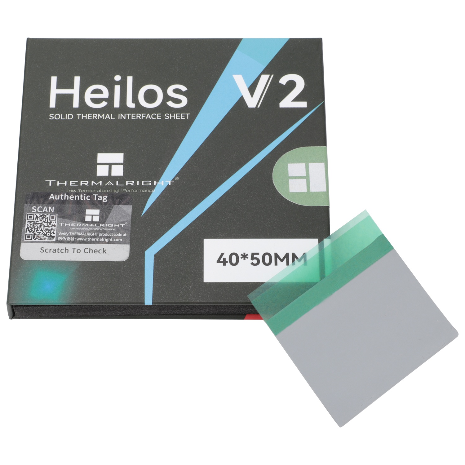 Термопрокладка Thermalright Heilos V2 40x50mm Intel 8,5 WMK 0.25mm