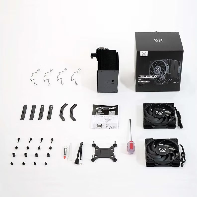 Кулер ЦПУ Scythe MUGEN 6 Dual Black Edition (SCMG-6000DBE)<br /> MUGEN 6 Dual Fan Black Edition (SCMG-6000DBE)
