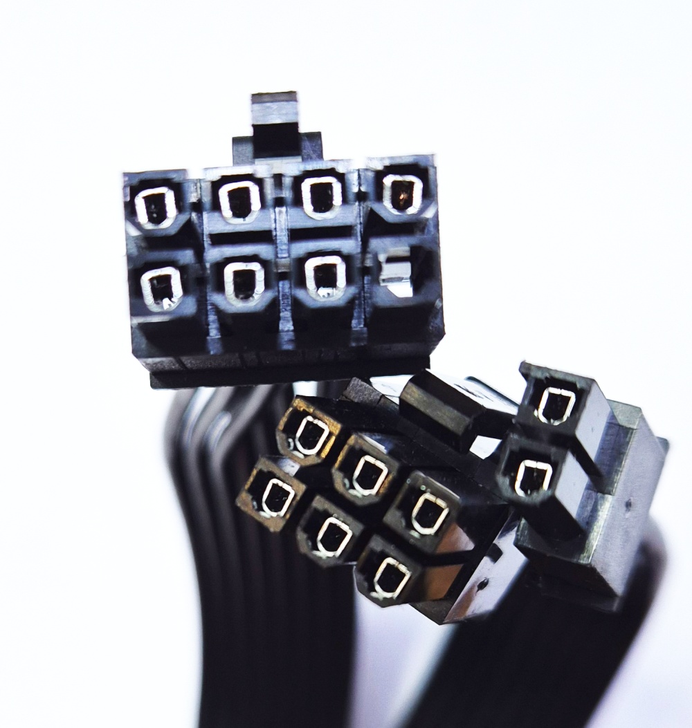 Кабель для модульного блока питания Generic 8pin на 8(6+2) pin PCIE плоский
