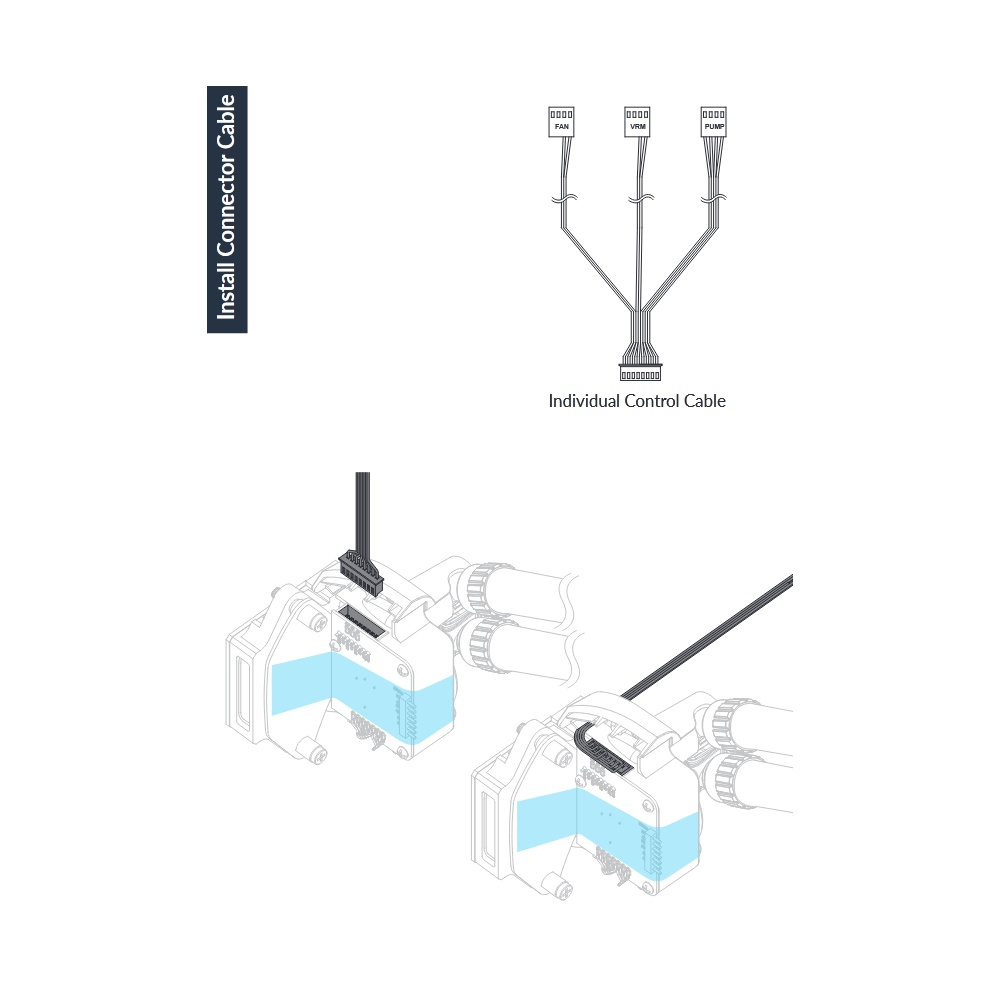 Кабель Arctic Управления индивидуальный Liquid freezer III Series