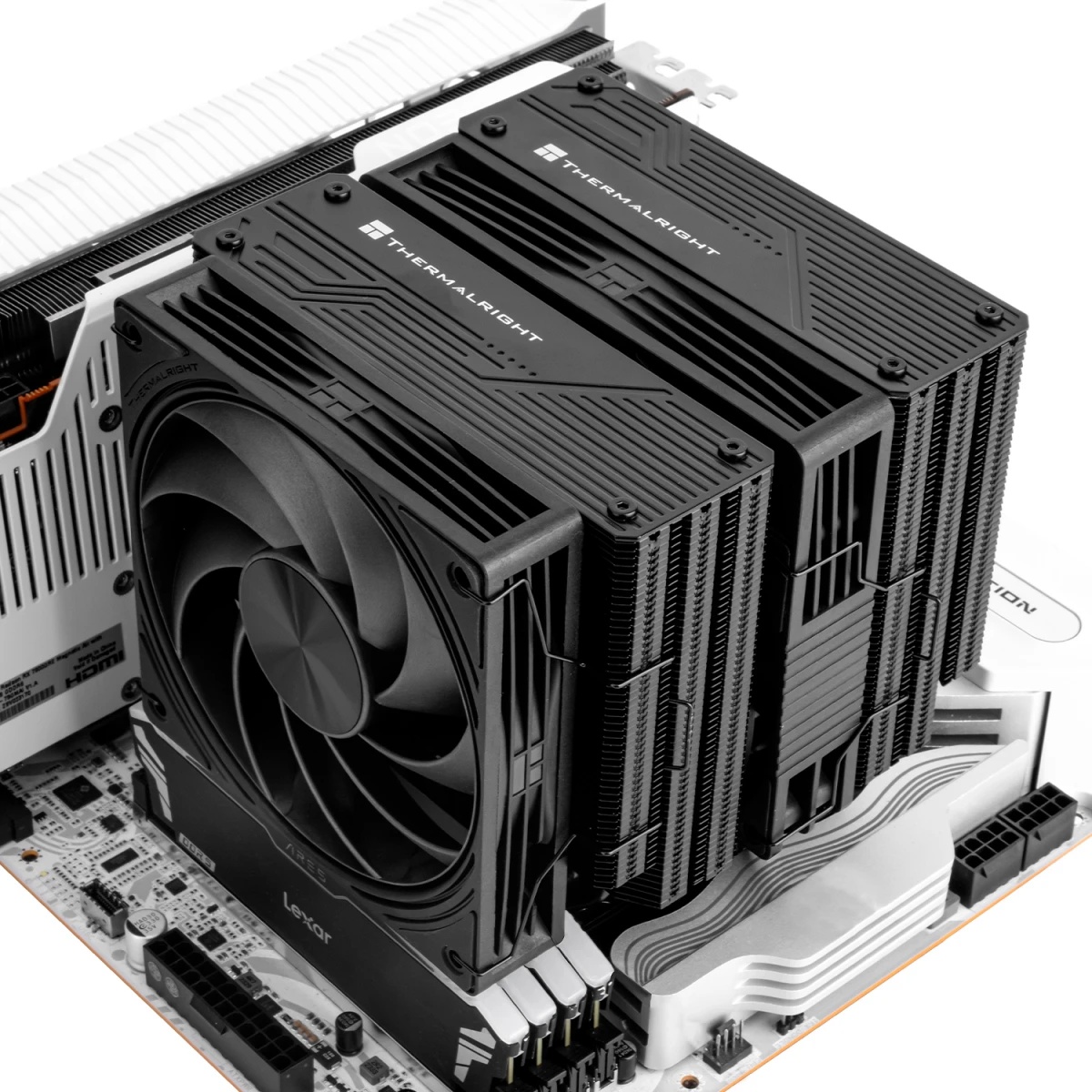 Кулер для процессора Thermalright Frost Tower 120 Black двухбашенный 2x120мм 6 трубок