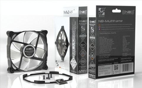 Вентилятор 120x120x25 NoiseBlocker Multiframe S-Series M12-2