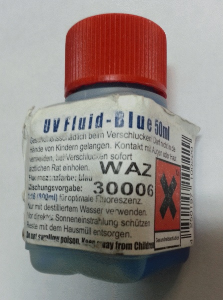 Жидкость - хладагент для СВО Generic UV Blue FluoProtect Water Additive (30006) 50ml