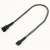 Удлинитель Nanoxia 4-pin PWM, 30см .карбон NXPWV30C