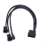 Увеличить Переходник Generic Molex 4pin => 3 x Fan