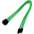 Увеличить Удлинитель Nanoxia 8-pin EPS to 4+4-pin, 30см, зеленый/белый NX8PV3EGW