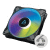  140x140x27 Arctic P14 PWM PST A-RGB 0dB (Black), 0-1900rpm. 0.17A, ACFAN00239A