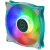 Увеличить Вентилятор iceberg 140x140x25 IceGALE ARGB, PWM, TEAL, 500 - 1600rpm, 36dB(M), 023A