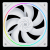 Увеличить Вентилятор 120x120x25 Thermalright TL-S12-W ARGB PWM, 1500rpm, 23.2dB(M), 0.15A