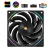 Увеличить Вентилятор 120x120x25 Thermalright TL-K12R ARGB Reverse, PWM, 2150rpm, 27.0dB(M), 0.16A