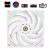 Увеличить Вентилятор 120x120x25 Thermalright TL-K12W ARGB PWM, 2150rpm, 27.0dB(M), 0.16A