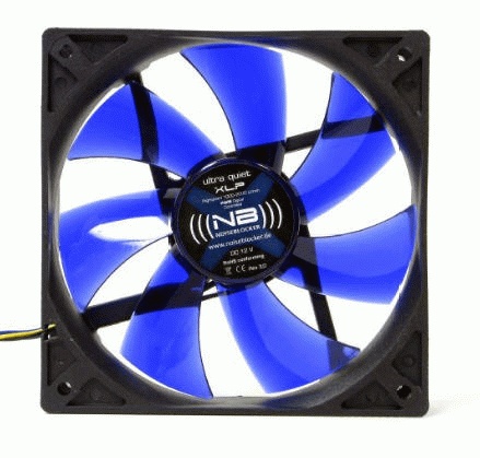  120x120x25 NoiseBlocker BlackSilentFan ultra quiet XL-P  2000 rpm PWM