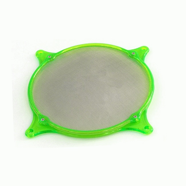 Пылевой фильтр Generic air filter Mesh 120mm frame UV-green