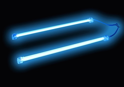 Набор 2 лампы холодный катод Revoltec Twin Cold Cathode Kit Blue 10cm RM091