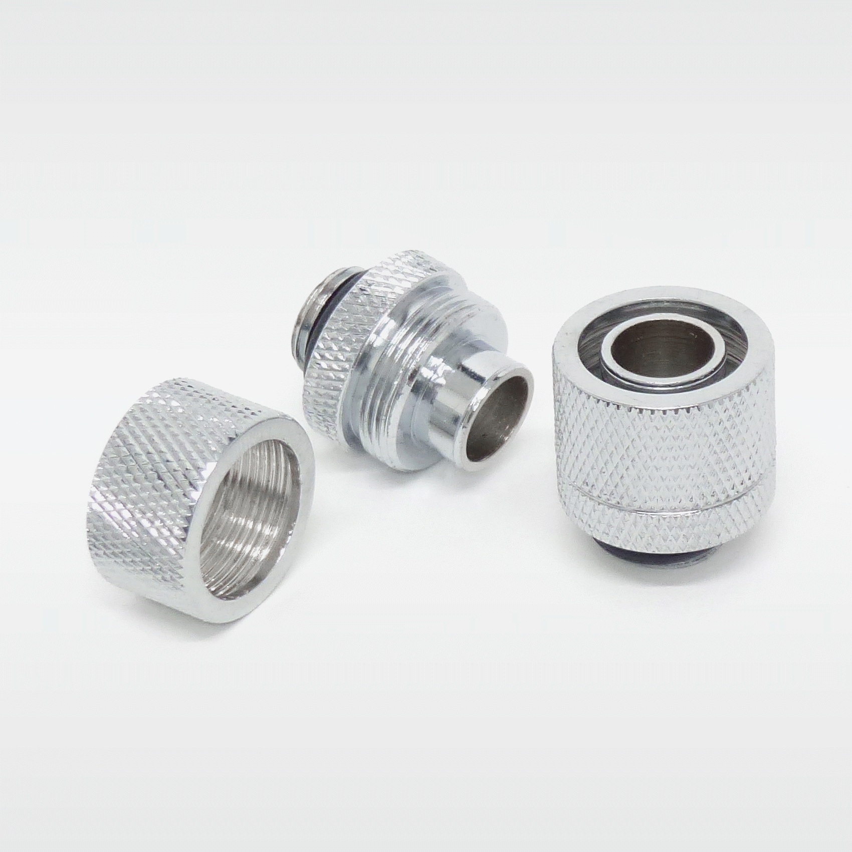 СЖО TFC-The Feser Fitting Straight G1/4Thread 10/13mm silver